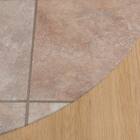 円形マルチマット(ダイニングマット・ペット用マット・お子様のプレイマット・観葉植物マット) 40R S-1408 6枚目画像