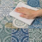 円形マルチマット(ダイニングマット・ペット用マット・お子様のプレイマット・観葉植物マット) 40R S-1415 3枚目画像