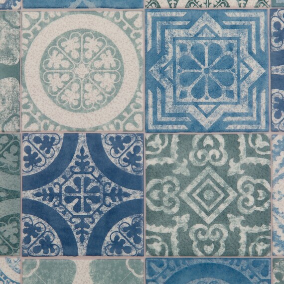 円形マルチマット(ダイニングマット・ペット用マット・お子様のプレイマット・観葉植物マット) 40R S-1415 4枚目画像