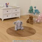 円形マルチマット(ダイニングマット・ペット用マット・お子様のプレイマット・観葉植物マット)　40R　S-1425 8枚目画像