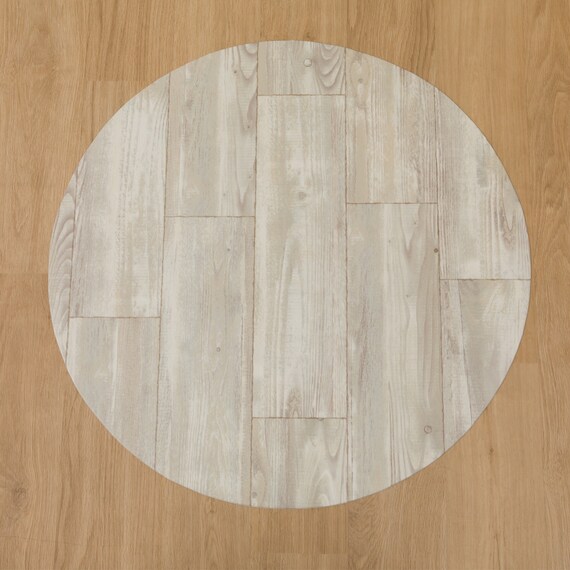 円形マルチマット(ダイニングマット・ペット用マット・お子様のプレイマット・観葉植物マット) 40R S-1427 2枚目画像