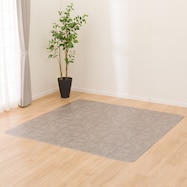 撥水・抗菌・防カビ・床暖対応ラグ フチなし(S-1406)