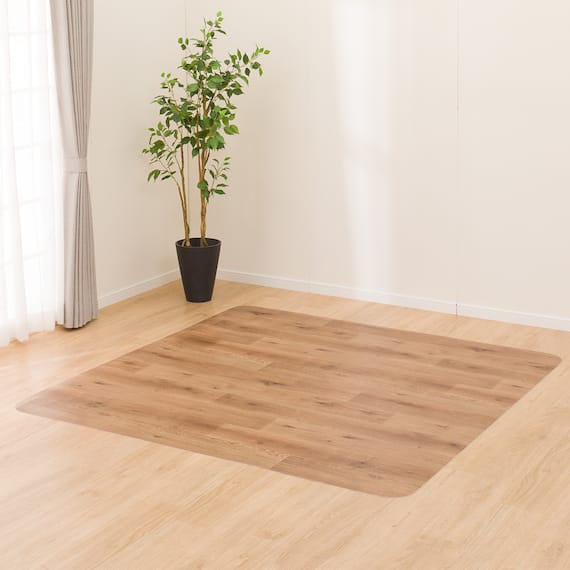 撥水・抗菌・防カビ・床暖対応ラグ フチなし(S-1425 182X110cm) 1枚目画像