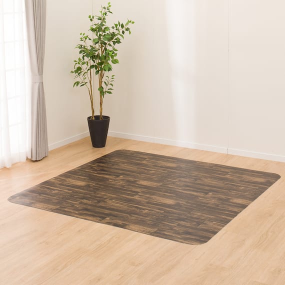 撥水・抗菌・防カビ・床暖対応ラグ フチなし(S-1428 182X110cm) 1枚目画像