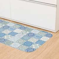 撥水・抗菌・防カビ・床暖対応キッチンマット(S-1415 40cmX270cm）