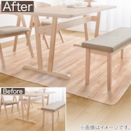 撥水・抗菌・防カビ・床暖対応ラグ フチなし(E-1006)