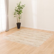 撥水・抗菌・防カビ・床暖対応ラグ フチなし(S-1424)