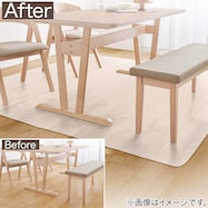 撥水・抗菌・防カビ・床暖対応ラグ フチなし(CES-1305)