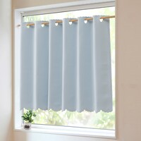 【遮光１級・防炎】日除け・間仕切りマルチに使えるカーテン（バリエ 50×70 SBL）