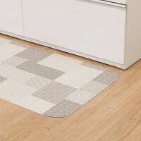 撥水・抗菌・防カビ・床暖対応キッチンマット(E-1118 80cmX240cm）
