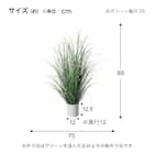 フェイクグリーン(高さ88cm カレックスポット GLA-1563) 4枚目画像
