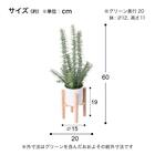フェイクグリーン(高さ60cm ローズマリーポット GLA-1573 ) 5枚目画像