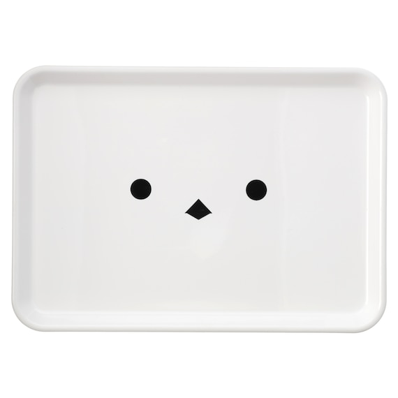 レンジノンスリップ抗菌トレーS(シマエナガ) 2枚目画像