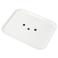 【デコホーム商品】レンジノンスリップ抗菌トレーM(シマエナガ)
