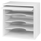 A4サイズ対応 同人誌ラック(扉付きタイプ) 1枚目画像