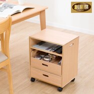 ダイニングテーブル下に収まる整理収納ワゴン【期間限定価格:8/7~9/24まで】