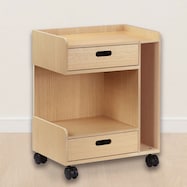 床生活で使いやすいロータイプワゴン