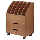 縦にも横にも仕切れるワゴン(ブラウン) 8枚目画像