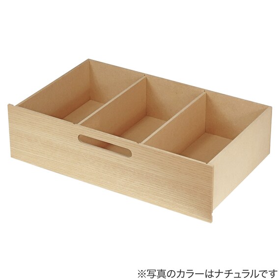 縦にも横にも仕切れるワゴン(ブラウン) 10枚目画像