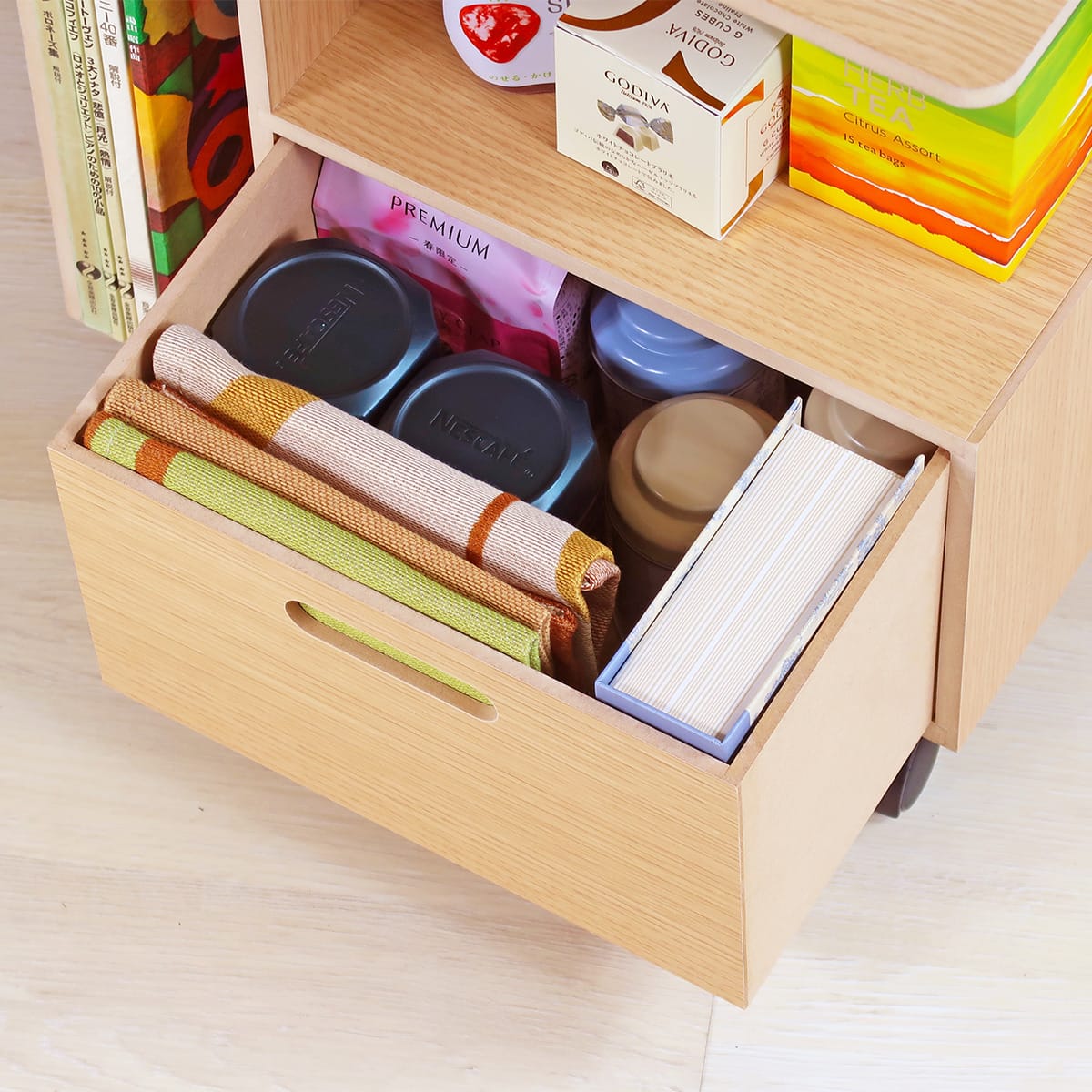 小物や書類が片付くミニマルワゴン | ニトリネット【公式】 家具
