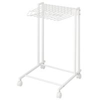 スラックスハンガーラック10本掛け (ホワイト)