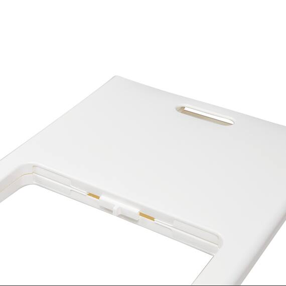 折りたたみ バスケット アコット(ホワイト) 4枚目画像