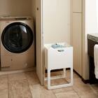 折りたたみ バスケット アコット(ホワイト) 5枚目画像