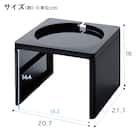 電気ケトルラック (ブラック) 3枚目画像