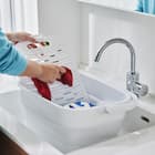 折りたためる つけ置き洗い バケツNEO(グレー) 7枚目画像