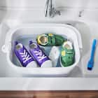 折りたためる つけ置き洗い バケツNEO(グレー) 8枚目画像