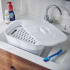 折りたためる つけ置き洗い バケツNEO(グレー) 13枚目画像