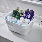 折りたためる つけ置き洗い バケツNEO(グレー) 14枚目画像