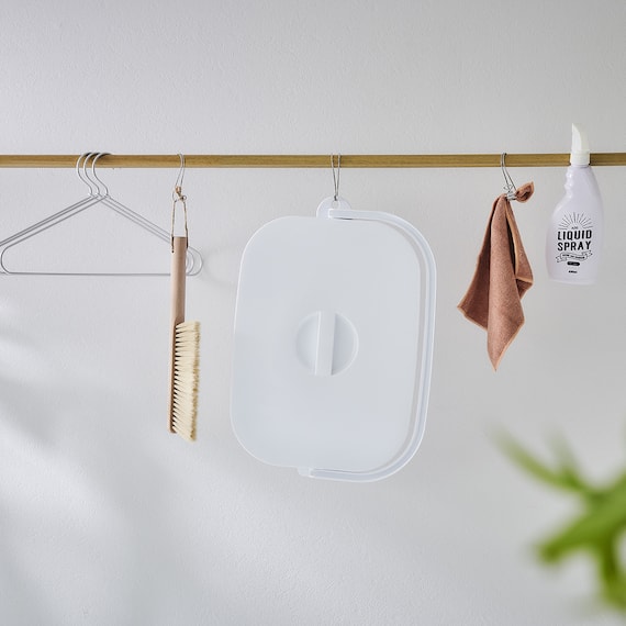 折りたためる つけ置き洗い バケツNEO(グレー) 16枚目画像