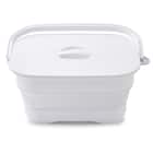折りたためる つけ置き洗い バケツNEO(グレー) 18枚目画像