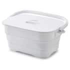 折りたためる つけ置き洗い バケツNEO(グレー) 19枚目画像