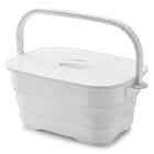 折りたためる つけ置き洗い バケツNEO(グレー) 20枚目画像