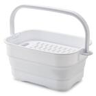 折りたためる つけ置き洗い バケツNEO(グレー) 21枚目画像