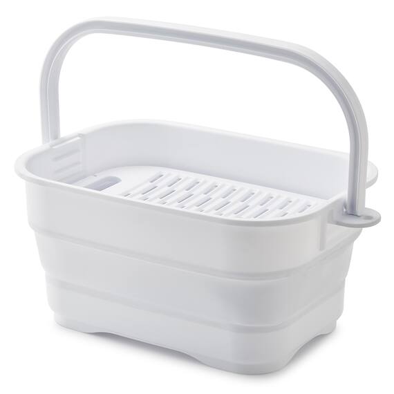 折りたためる つけ置き洗い バケツNEO(グレー) 21枚目画像