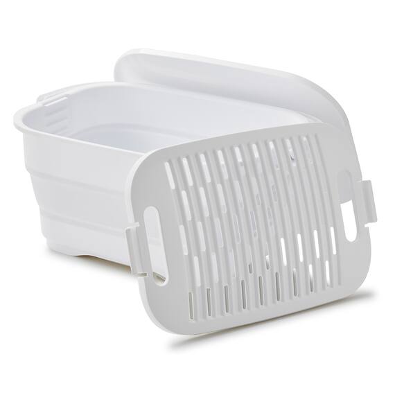 折りたためる つけ置き洗い バケツNEO(グレー) 22枚目画像