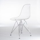 北欧風シェル型チェア(ZCN クリア 1脚) 1枚目画像
