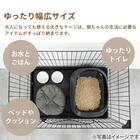 ハンモック付きネコ用ケージ3段(SN BK) 6枚目画像