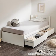 棚コンセント付きチェストベッドフレーム (SCL 浅引出しタイプ)【一部期間限定価格:11/28~1/5まで】