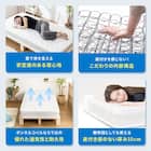 シングル 棚コンセント付きチェストベッドとマットレスセット (SCL ホワイト / NPR ボンネルコイル) 15枚目画像