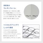 ボンネルマットレス(ROM セミシングル グレー) 10枚目画像