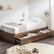 ヘッドレスチェストベッドフレーム (MDN)