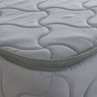 棚付きパイプベッド(ZHO シングル ナチュラル)+ボンネルマットレス(ROM S グレー)セット 13枚目画像