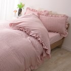 フリル付きカバー4点セット シアサッカー (SD/PI) 10枚目画像