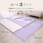 ラグ フェイクファー(190X240 ホワイト) 10枚目画像