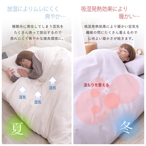 高反発ウレタンマットレス入カバー付き布団7点セット(SD IV) 11枚目画像