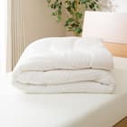 棚付きパイプベッド ZHO S MW+高反発マットレス+温度調整 掛け布団(セルプラスE1 S)セット 3枚目画像